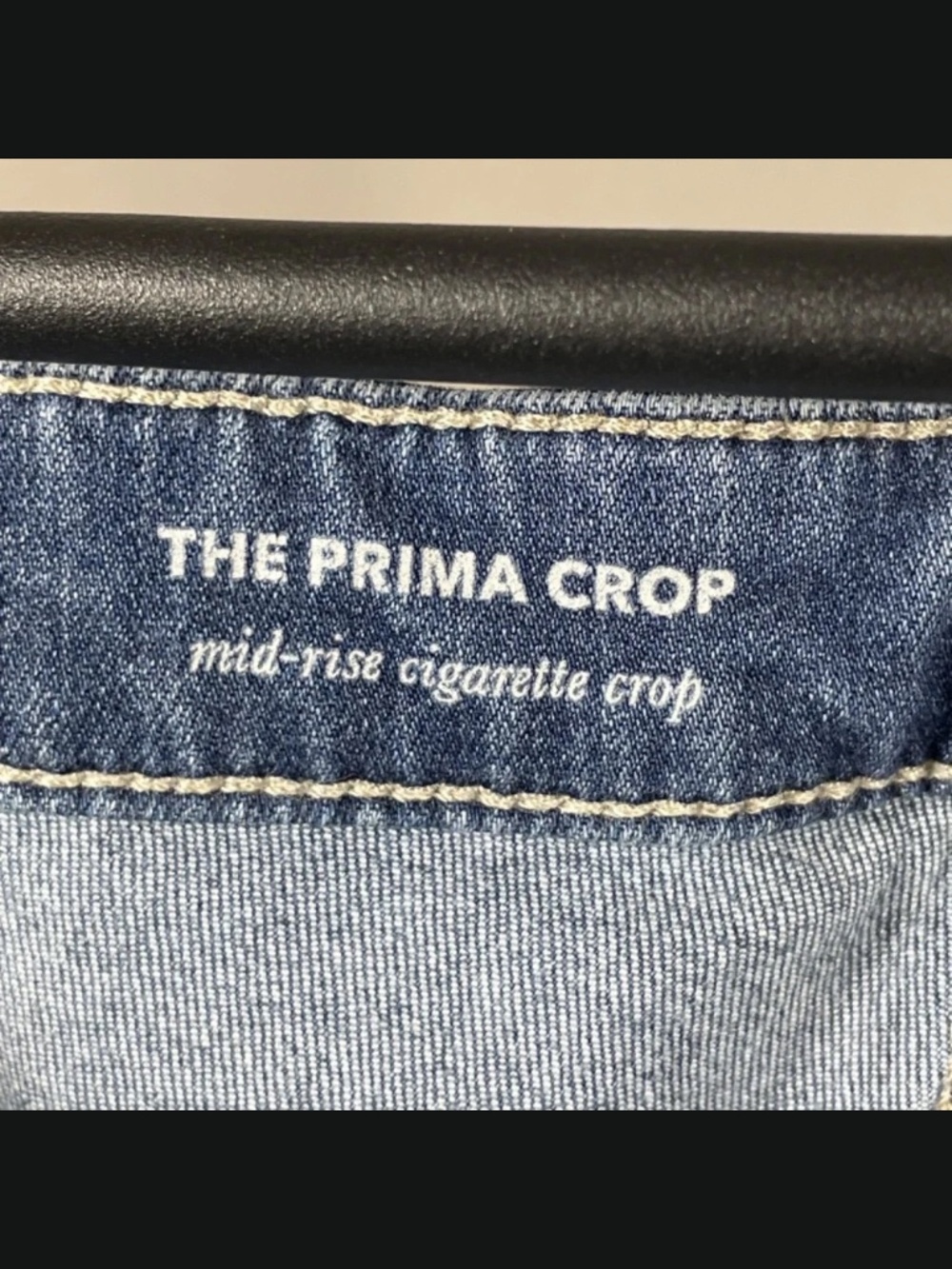 Adriano Goldschmied Jeans Womens 27 blue denim prima crop skinny designer casual - Picture 5 of 9